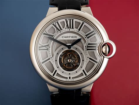 cartier ballon bleu flying tourbillon replica|cartier ballon bleu caseback.